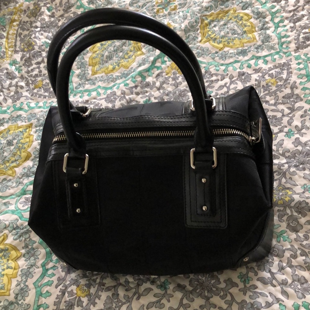 Harveys Black Seatbelt Hobo Bag